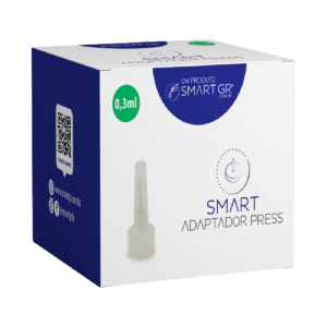 ADAPTADOR DESCARTÁVEL CANETA PRESSURIZADA 0,3ml - Smart GR