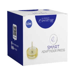 ADAPTADOR DESCARTÁVEL CANETA PRESSURIZADA 0,5ml Smart GR