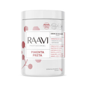 CREME DE MASSAGEM CORPORAL PIMENTA PRETA - TERMOATIVO