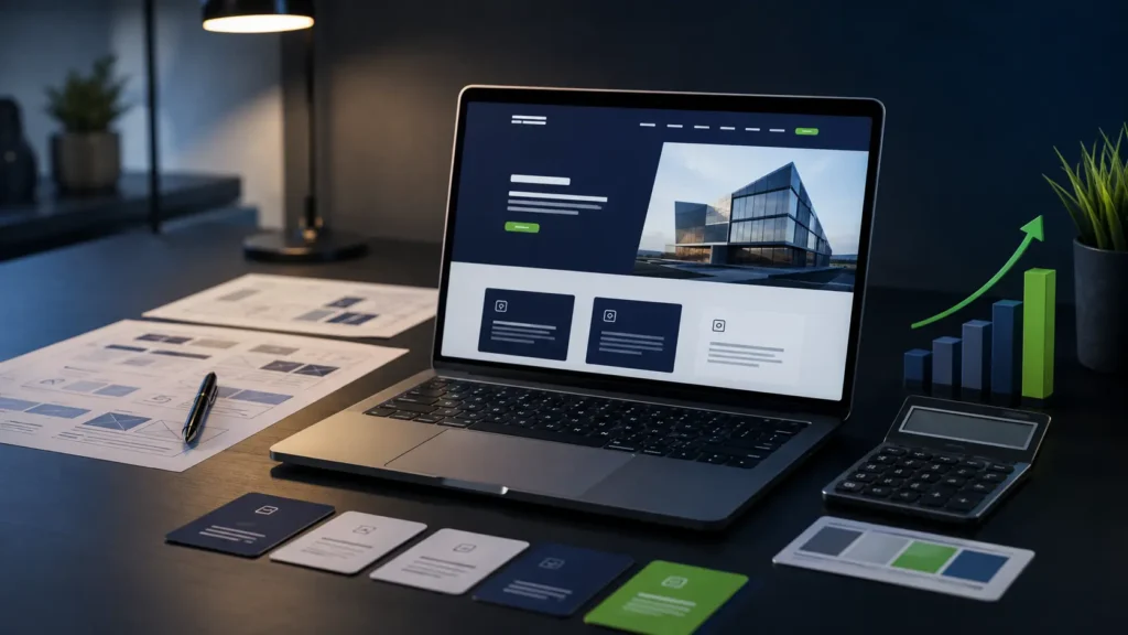 Planejamento de investimento para criação de um site profissional
