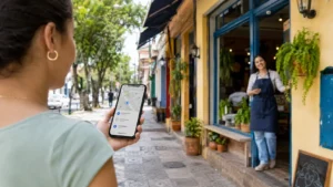 Cliente encontrando o estabelecimento por meio do SEO para pequena empresa